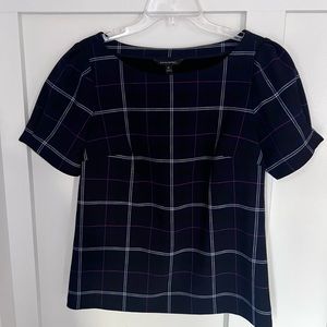 Banana Republic plaid top